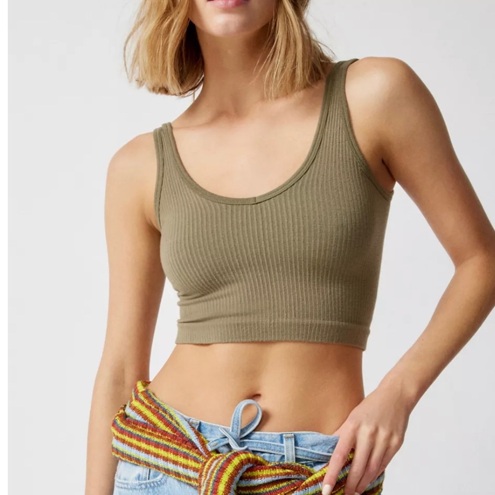 Urban outfitters cropped tank top